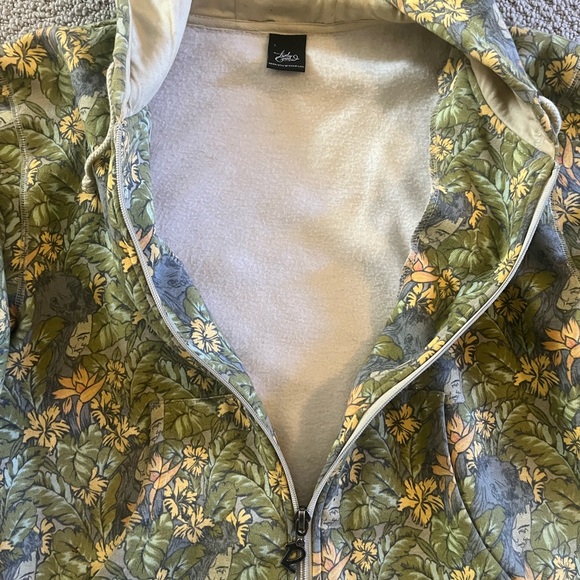 Upperplayground Printed Zipper Hoodie size L - Picture 6 of 10